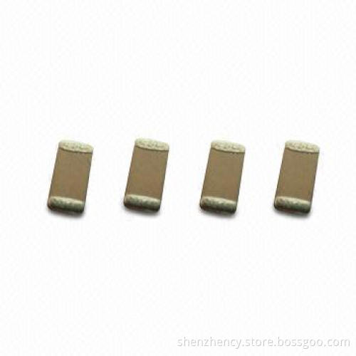 Chip Capacitors with Stringent Dimensional Tolerance, Suitable for Electronic Products